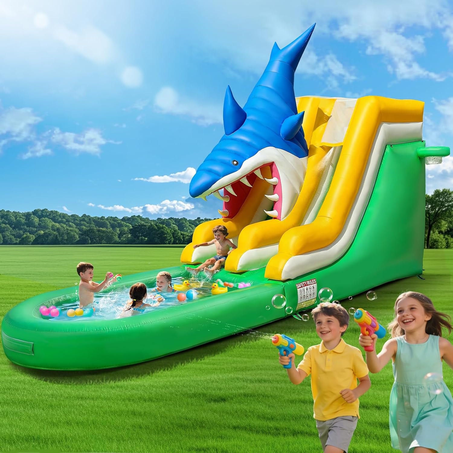 Shark Combo Water Slide